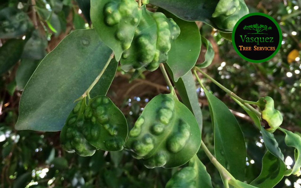 Green Balls on Tree